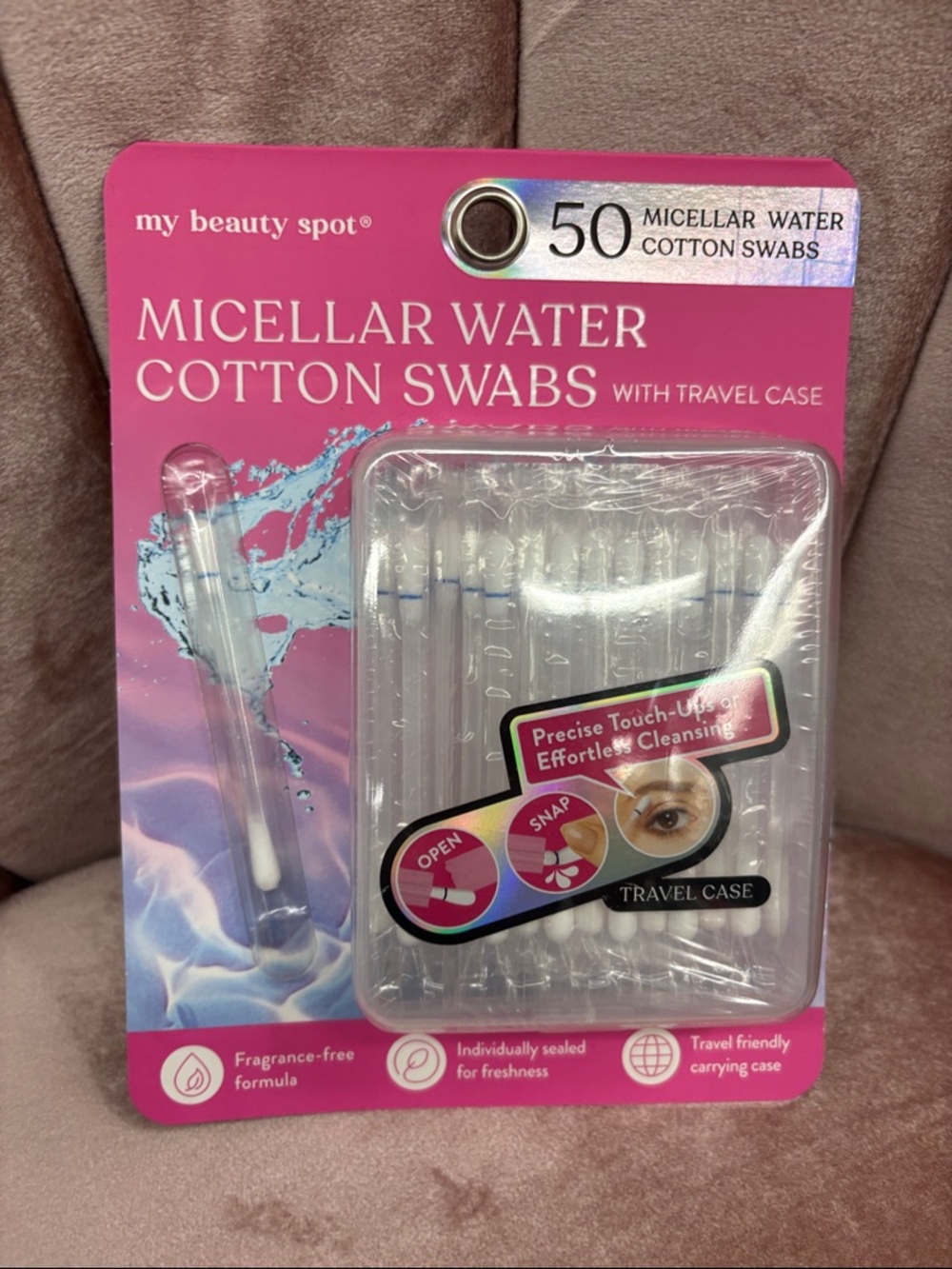 my beauty spot Micellar Water Cotton Swabs 50-Pack